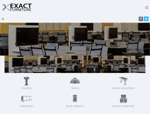 Tablet Screenshot of exactfurniture.com